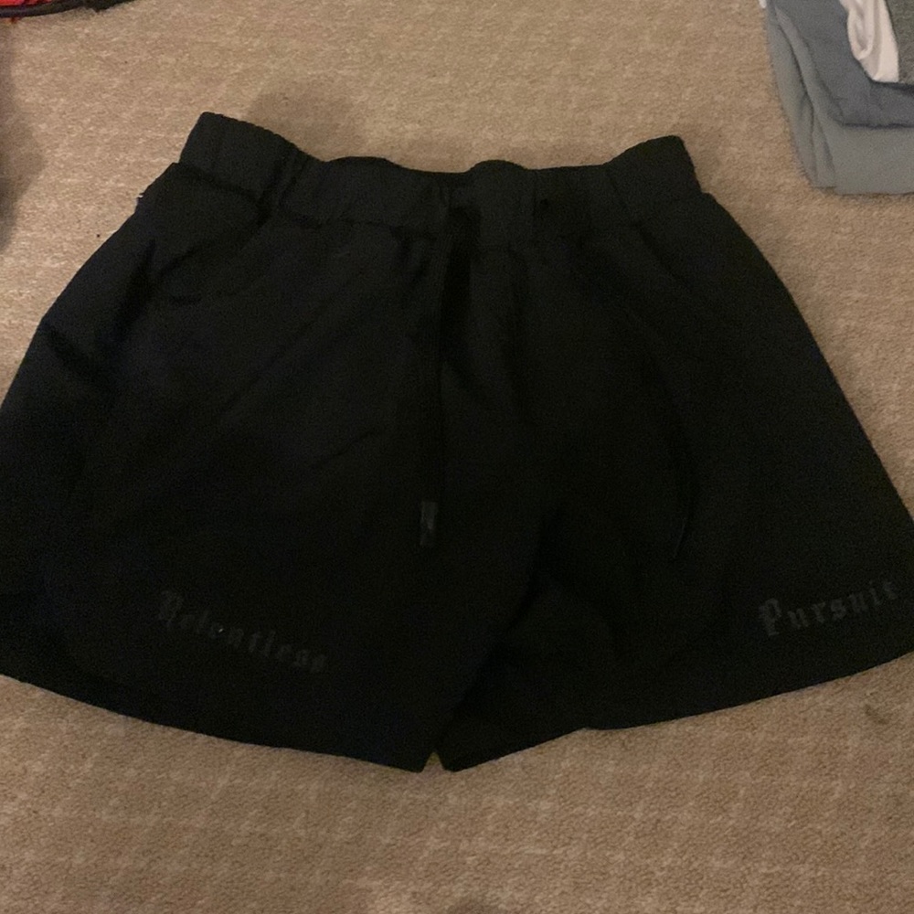 ASRV Black Shorts